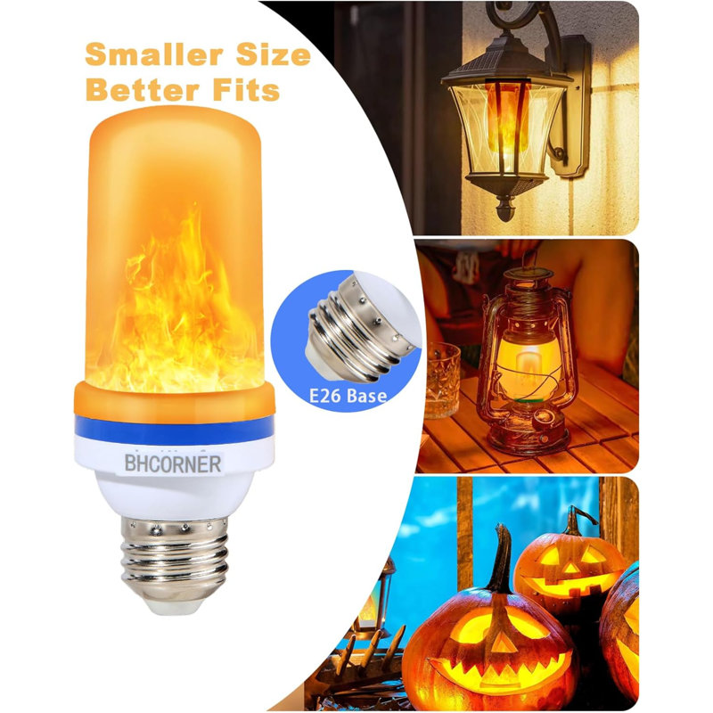 Fire flame bulbs top